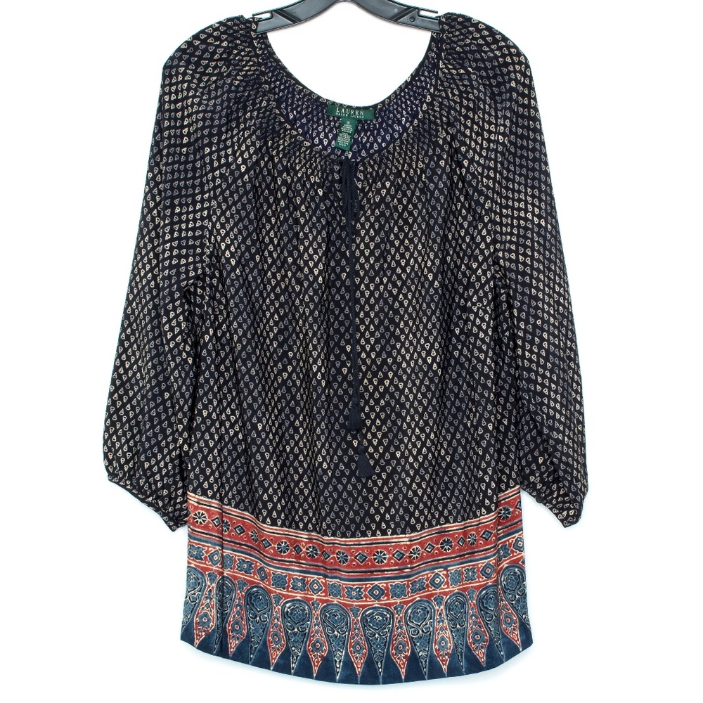 Ralph Lauren Womens Top Tunic 1X C2
